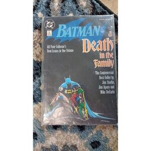 1988 Batman: A Death in the Family Second Edition DC Comics Graphic Novel